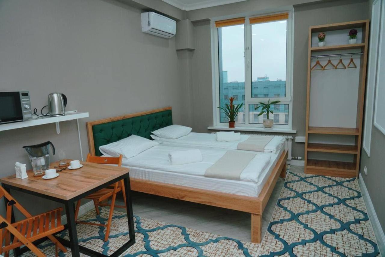 Halal Apart Hotel อัลมาตี ภายนอก รูปภาพ